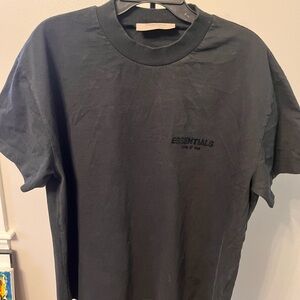 Fear of God Essentials Black “Stretch Limo” T-Shirt